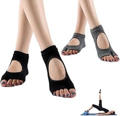 Calcetines antideslizantes sin dedos para niños en yoga: ¿son adecuados?
