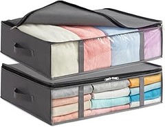 Comparativa de Organizadores para Debajo de la Cama: Plástico vs. Tela