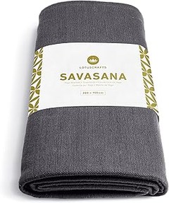 Mantas de algodón orgánico para yoga