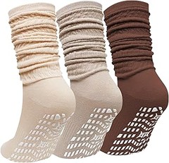 Calcetines antideslizantes altos para mejorar el equilibrio en yoga
