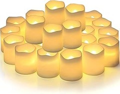 Las mejores velas LED para crear ambiente en tu práctica de yoga