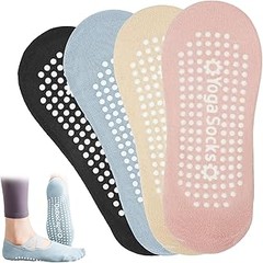 ¿Cuál es el precio promedio de los calcetines antideslizantes acolchados?