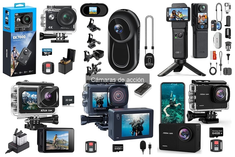 Accesorios imprescindibles para cámaras de acción