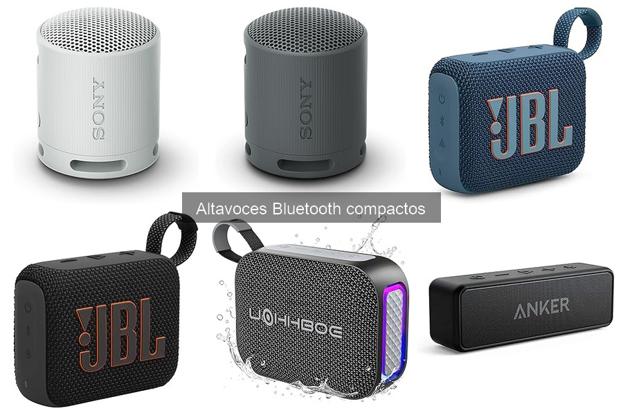 Accesorios útiles para altavoces Bluetooth compactos