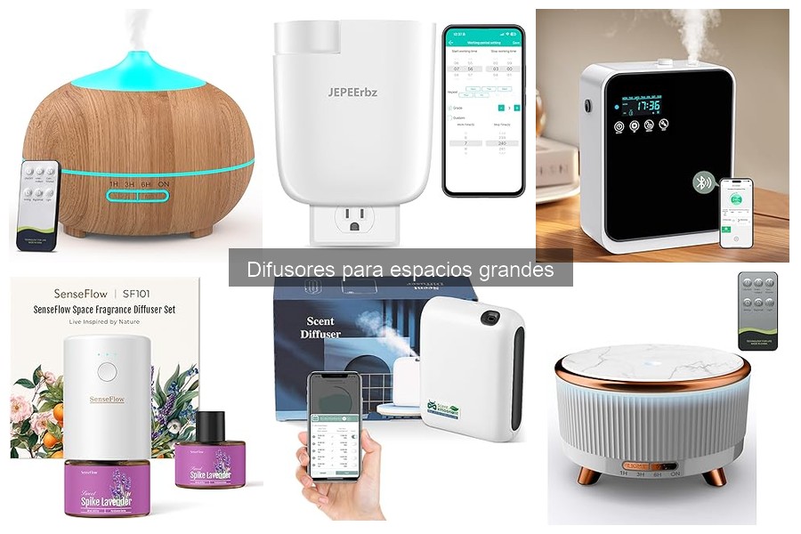 Aceites Esenciales en Difusores para Espacios Grandes: Guía Práctica