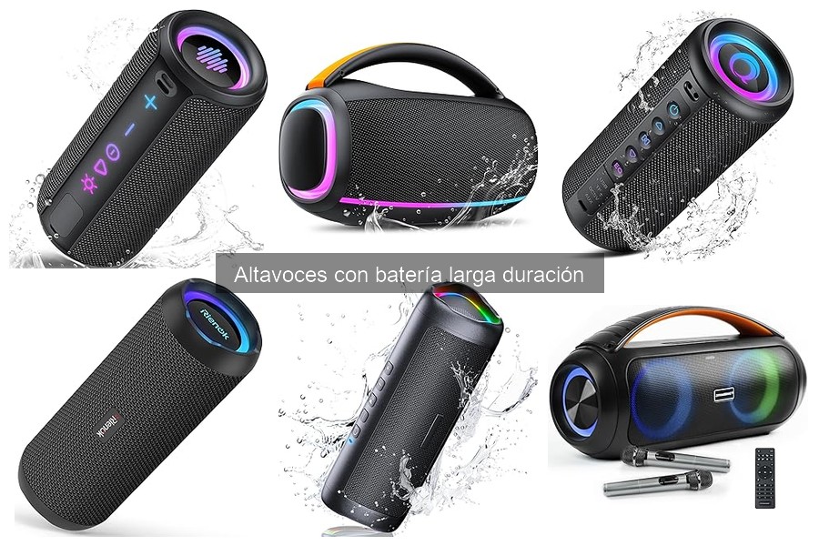 Alternativas a altavoces con batería de larga duración