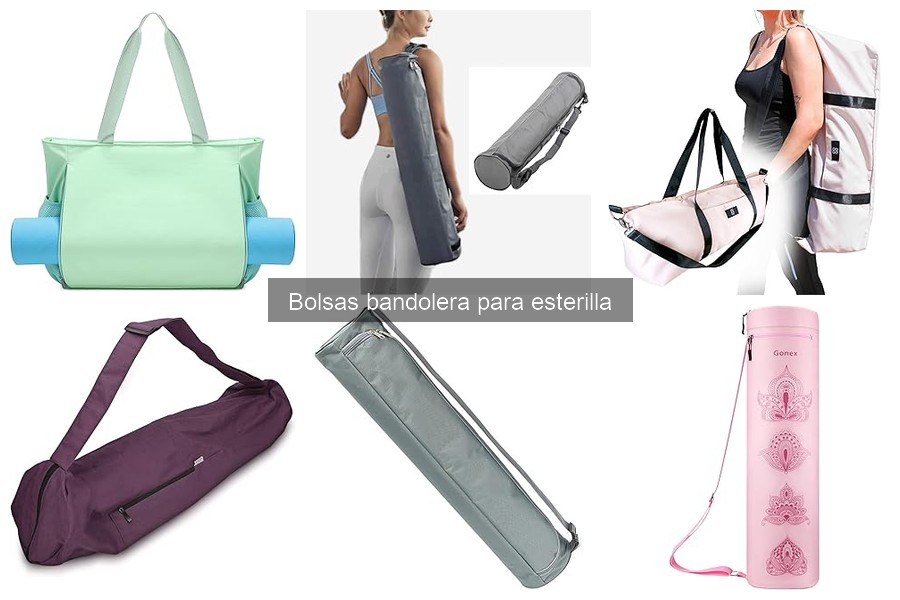 Alternativas a bolsas bandolera para esterilla de yoga