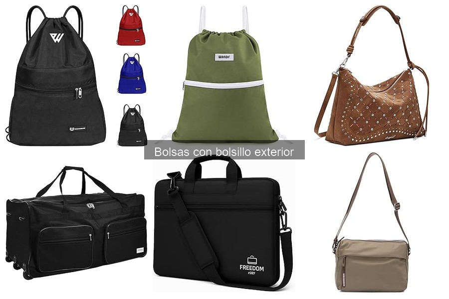 Alternativas a bolsas con bolsillo exterior para yoga