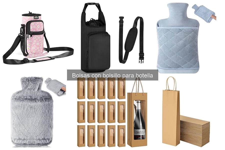 Alternativas a bolsas con bolsillo para botella en yoga