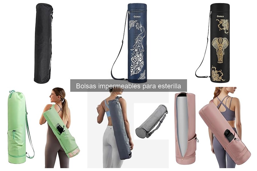 Alternativas a bolsas impermeables para esterilla de yoga