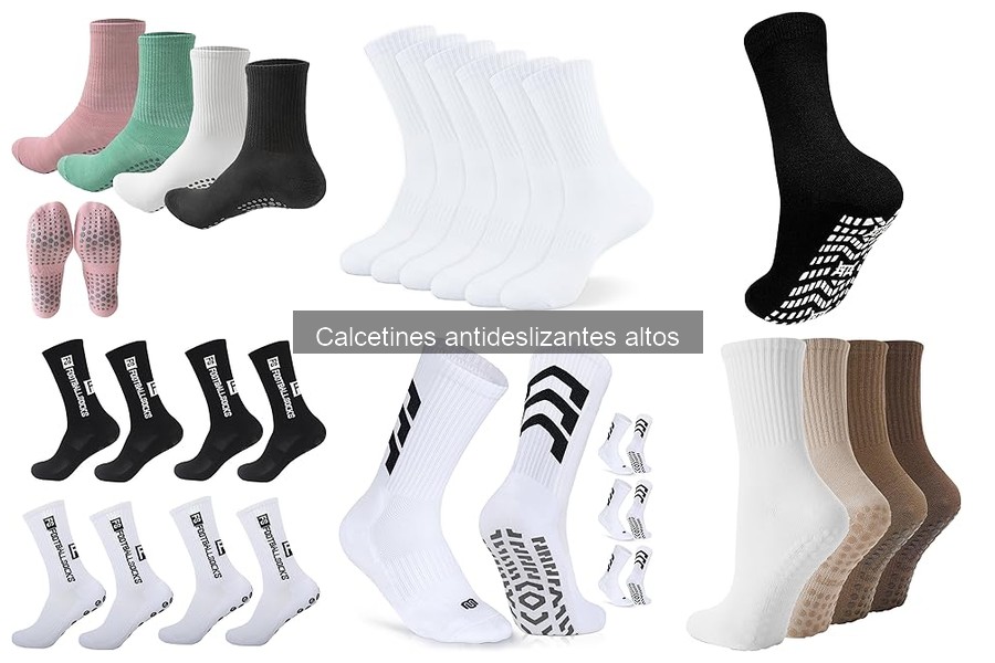 Alternativas a calcetines antideslizantes altos para yoga