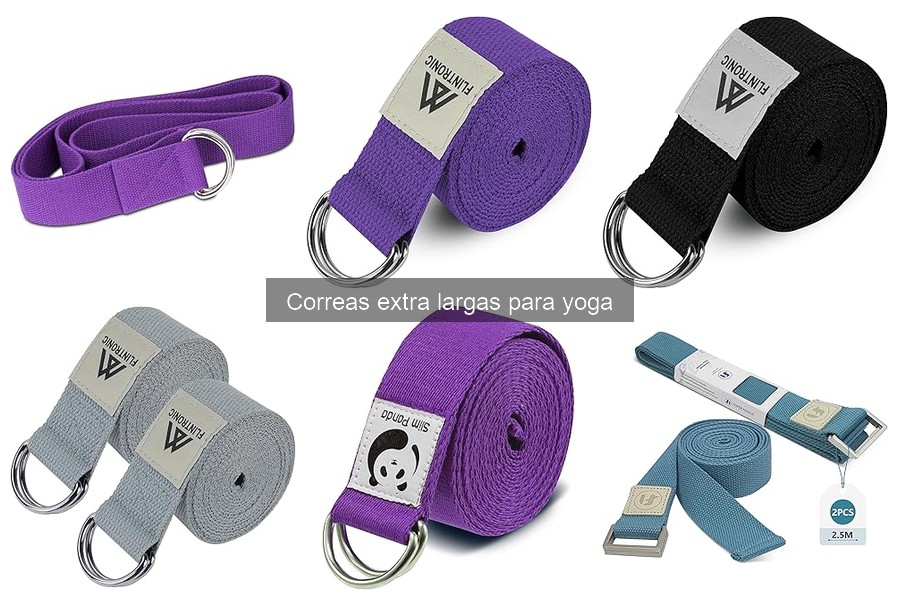 Alternativas a correas extra largas para yoga: mejores opciones