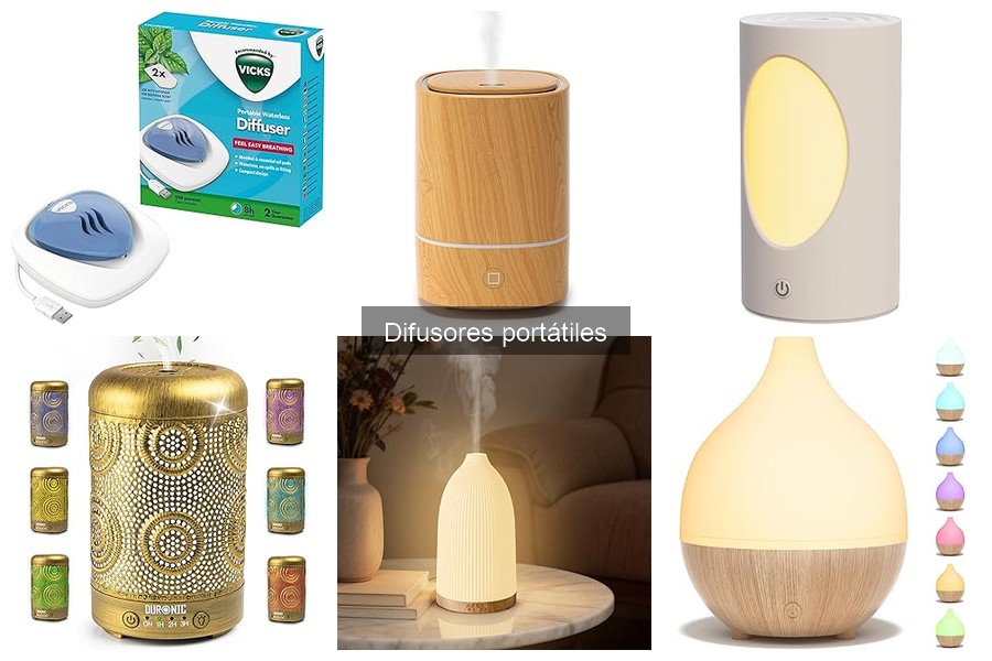 Alternativas a difusores portátiles para yoga en casa
