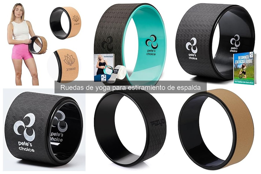 Alternativas a la rueda de yoga para estiramientos de espalda