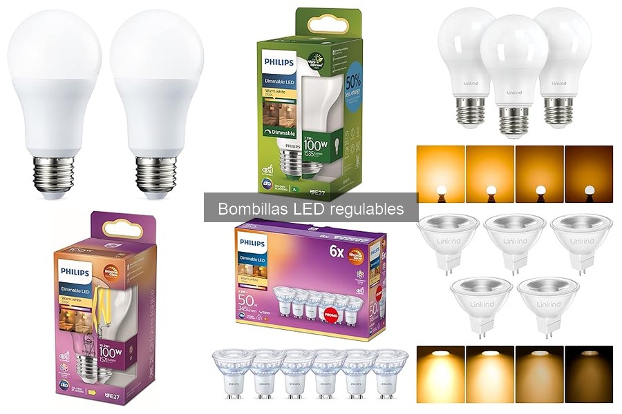 Alternativas a las Bombillas LED Regulables para Iluminación