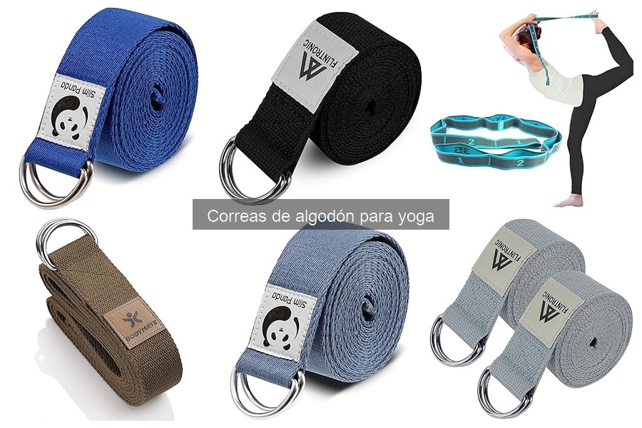 Alternativas a las correas de algodón para yoga: opciones efectivas