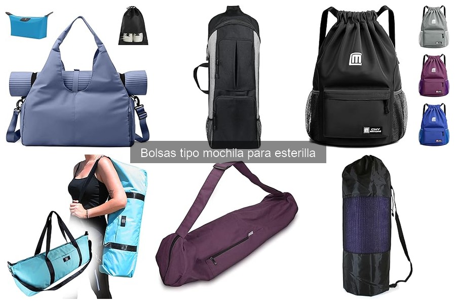Alternativas a las mochilas para esterillas de yoga
