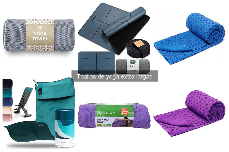 Alternativas a las toallas de yoga extra largas: ¿cuál elegir?