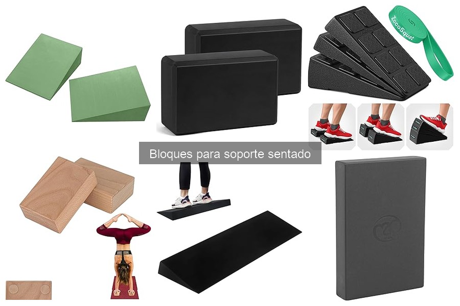 Alternativas a los bloques para soporte sentado en yoga