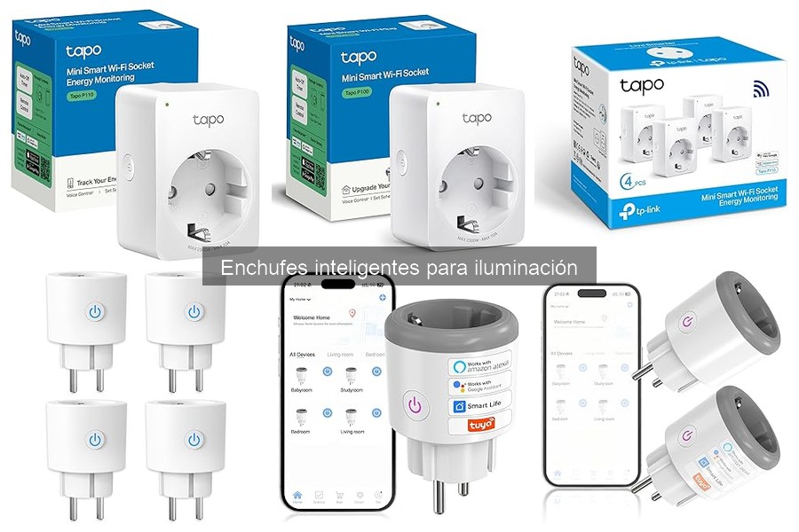Alternativas a los enchufes inteligentes para iluminación