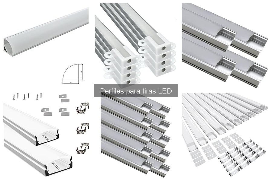 Alternativas a los perfiles para tiras LED: soluciones efectivas