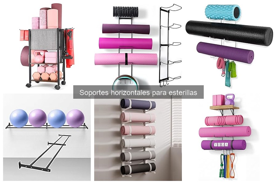 Alternativas a los Soportes Horizontales para Esterillas de Yoga