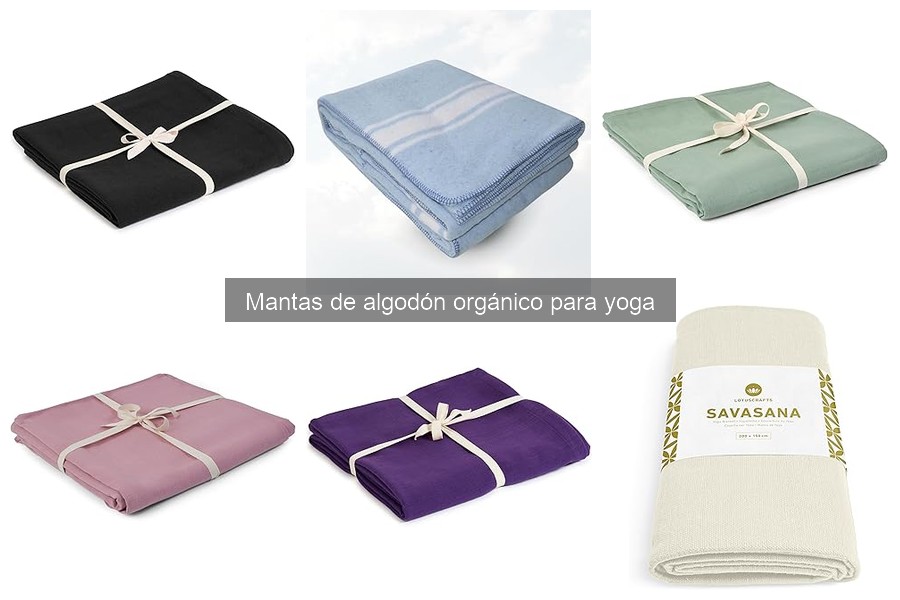 Alternativas a mantas de algodón orgánico para yoga