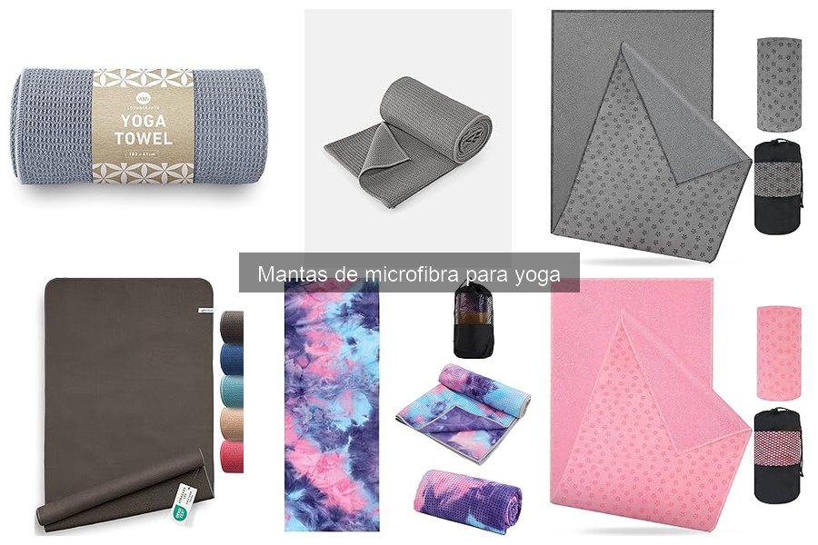Alternativas a mantas de microfibra para yoga