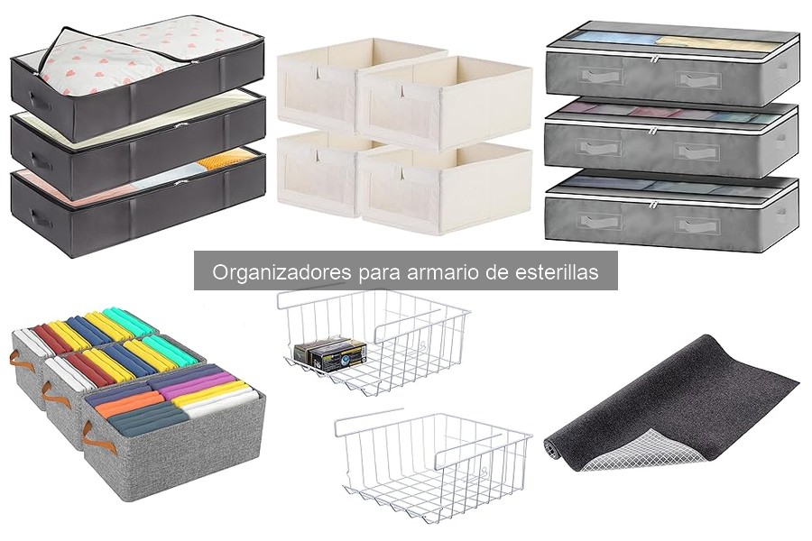 Alternativas creativas a organizadores para esterillas