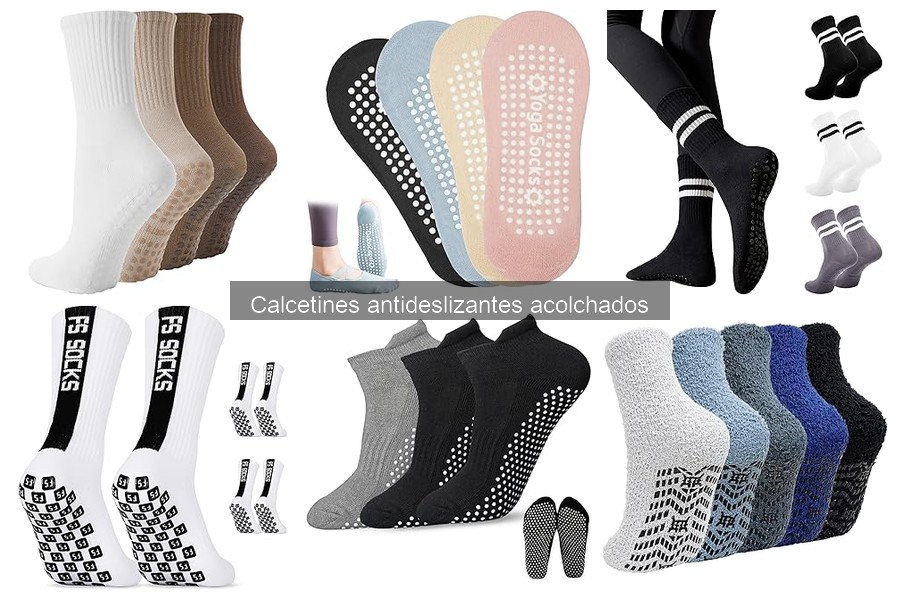 Beneficios de los calcetines antideslizantes acolchados para yoga