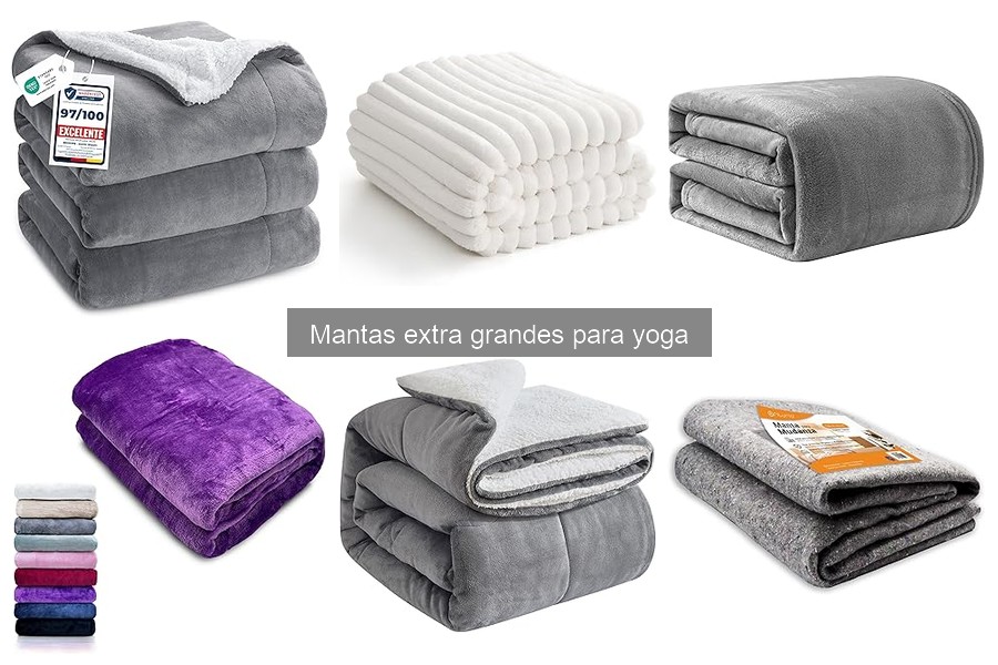 Beneficios de Mantas Extra Grandes para Yoga | Comodidad y Soporte