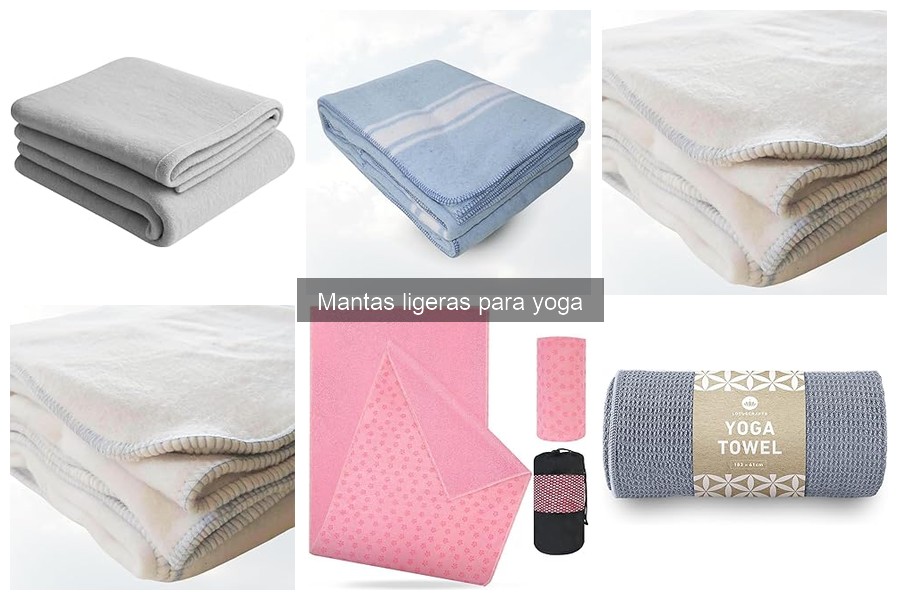 Beneficios de usar mantas ligeras en yoga