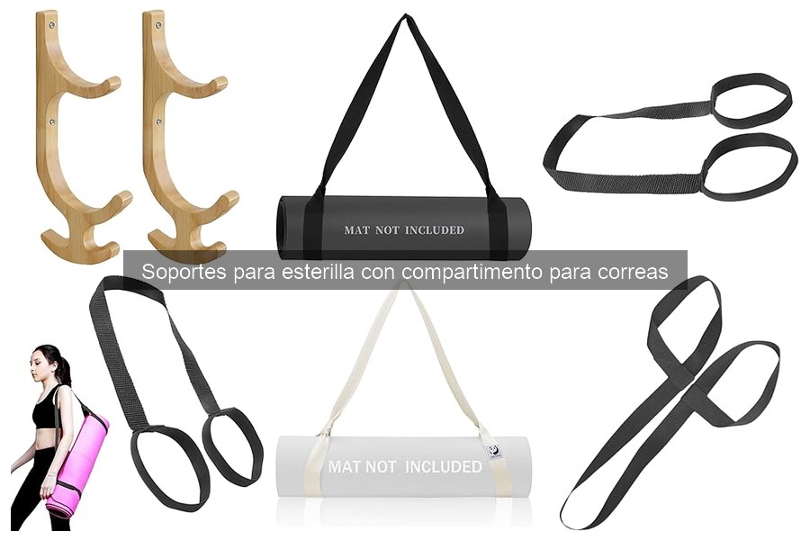 Beneficios del soporte de esterilla con compartimento para correas