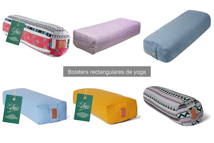 Bolsters rectangulares vs. otros soportes de yoga: diferencias clave