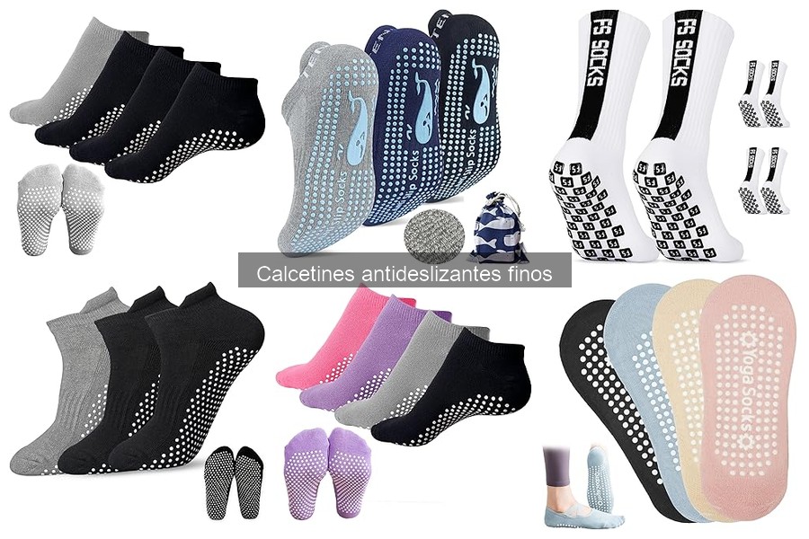 Calcetines Antideslizantes Finos y su Impacto en el Yoga
