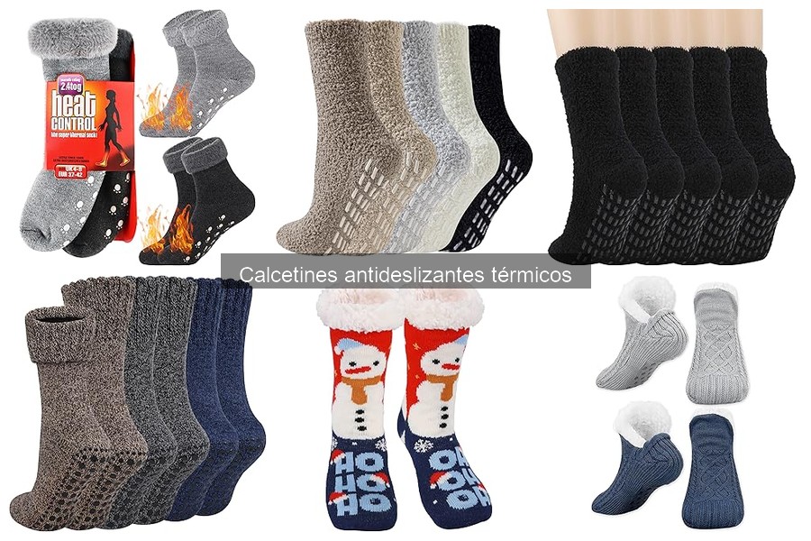 Calcetines antideslizantes térmicos vs. normales: ¿Cuál elegir?