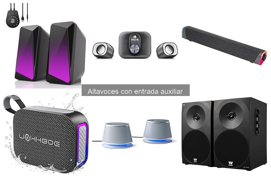 Cómo conectar altavoces con entrada auxiliar: guía práctica