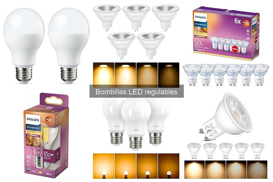 Cómo elegir bombillas LED regulables para tu hogar