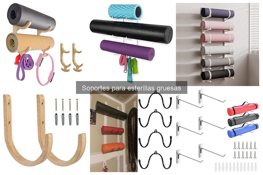 Cómo elegir el tamaño ideal de soporte para esterillas gruesas