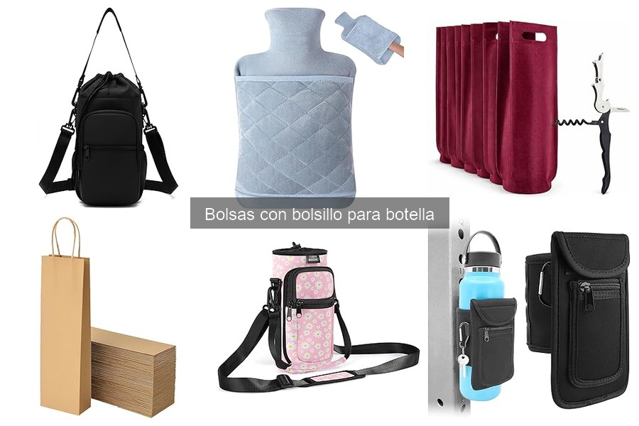 Cómo elegir la mejor bolsa con bolsillo para botella