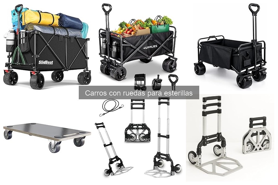Cómo elegir un carro con ruedas para esterillas ideal