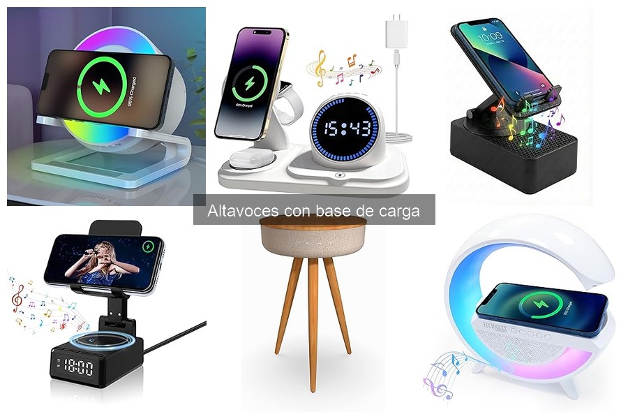 Cómo instalar un altavoz con base de carga fácilmente