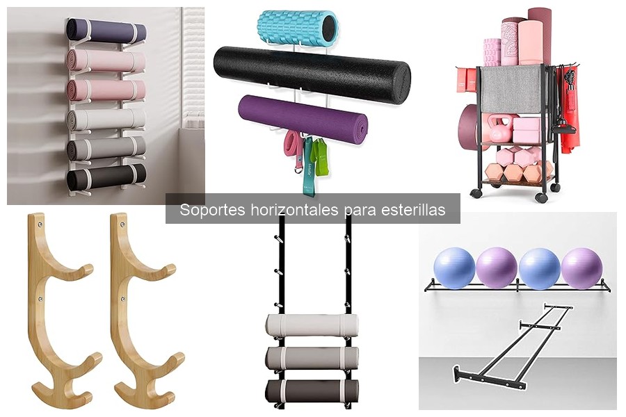** Cómo instalar un soporte horizontal para esterillas de yoga
