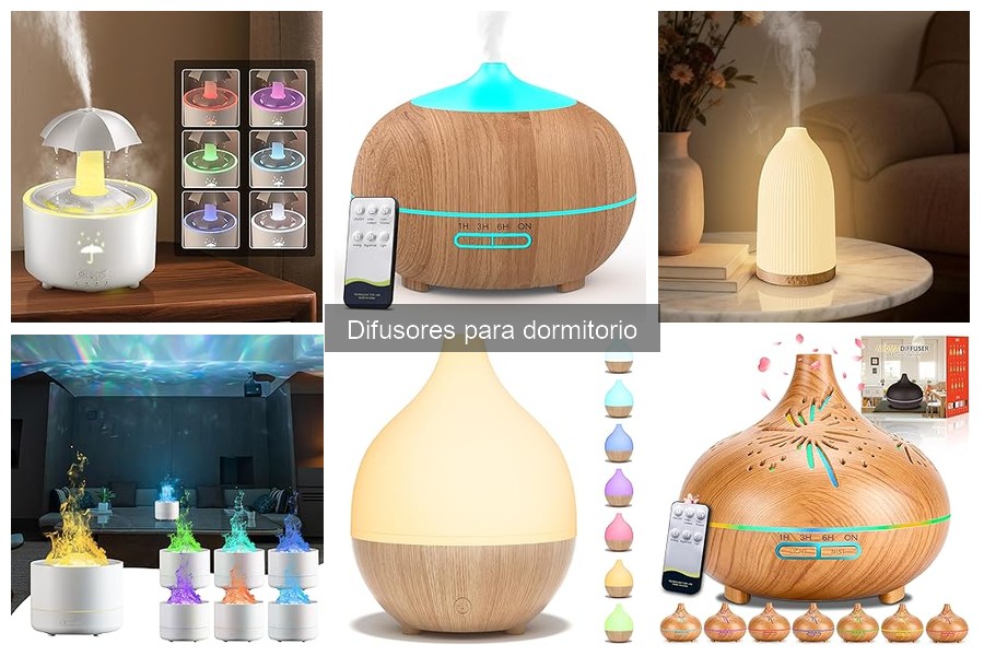 Cómo instalar y utilizar difusores de aromas en el dormitorio