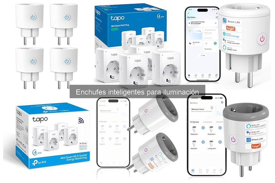 Cómo resetear enchufes inteligentes para iluminación