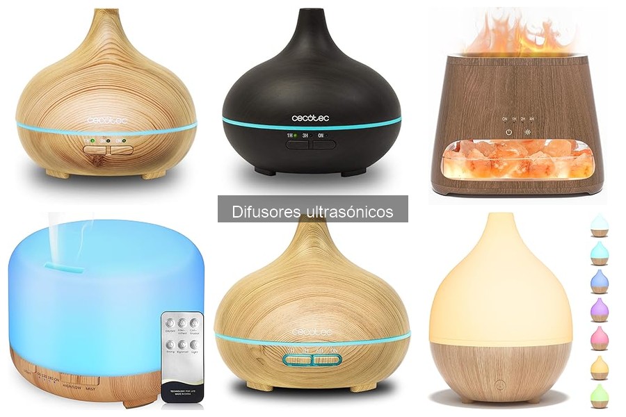 Cómo usar aceites esenciales en difusores ultrasónicos