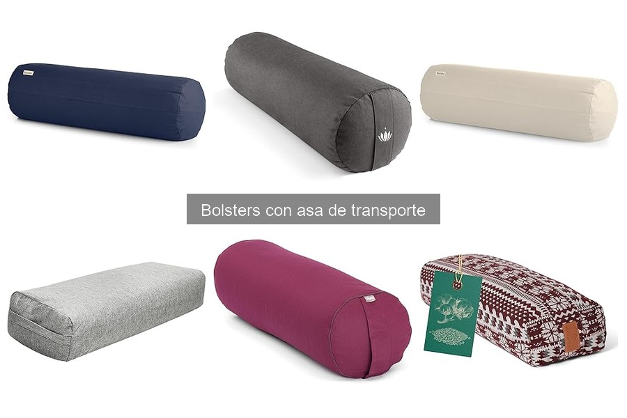 Cómo usar un bolster con asa de transporte en casa