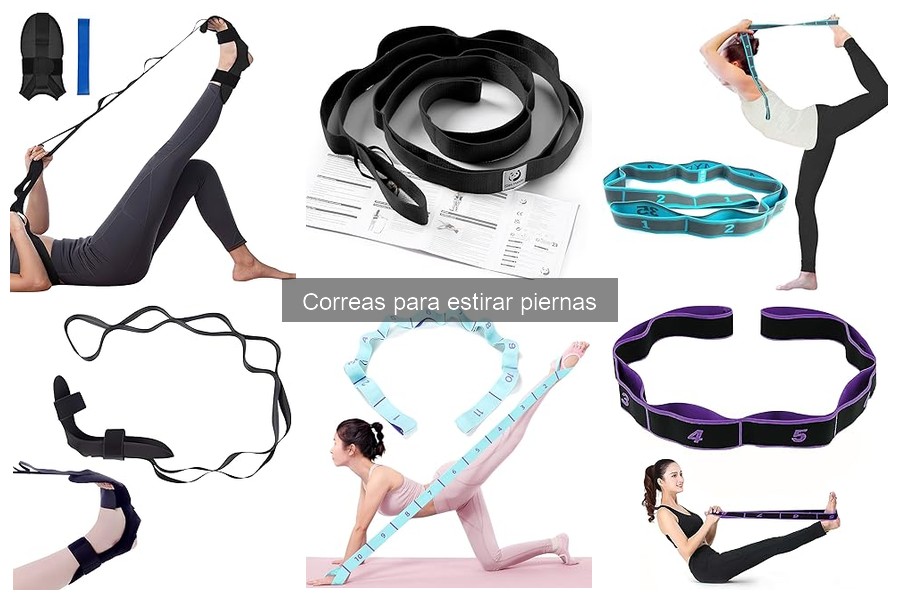 Cómo usar una correa para estirar piernas correctamente