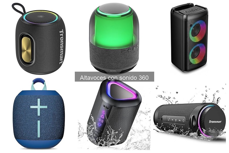 Comparativa de Altavoces 360: Mars Gaming vs. Bluetooth Potente
