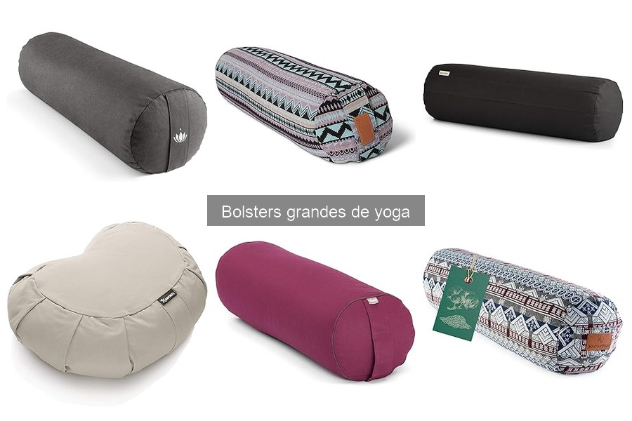 Comparativa de Bolsters Grandes de Yoga y Otros Accesorios
